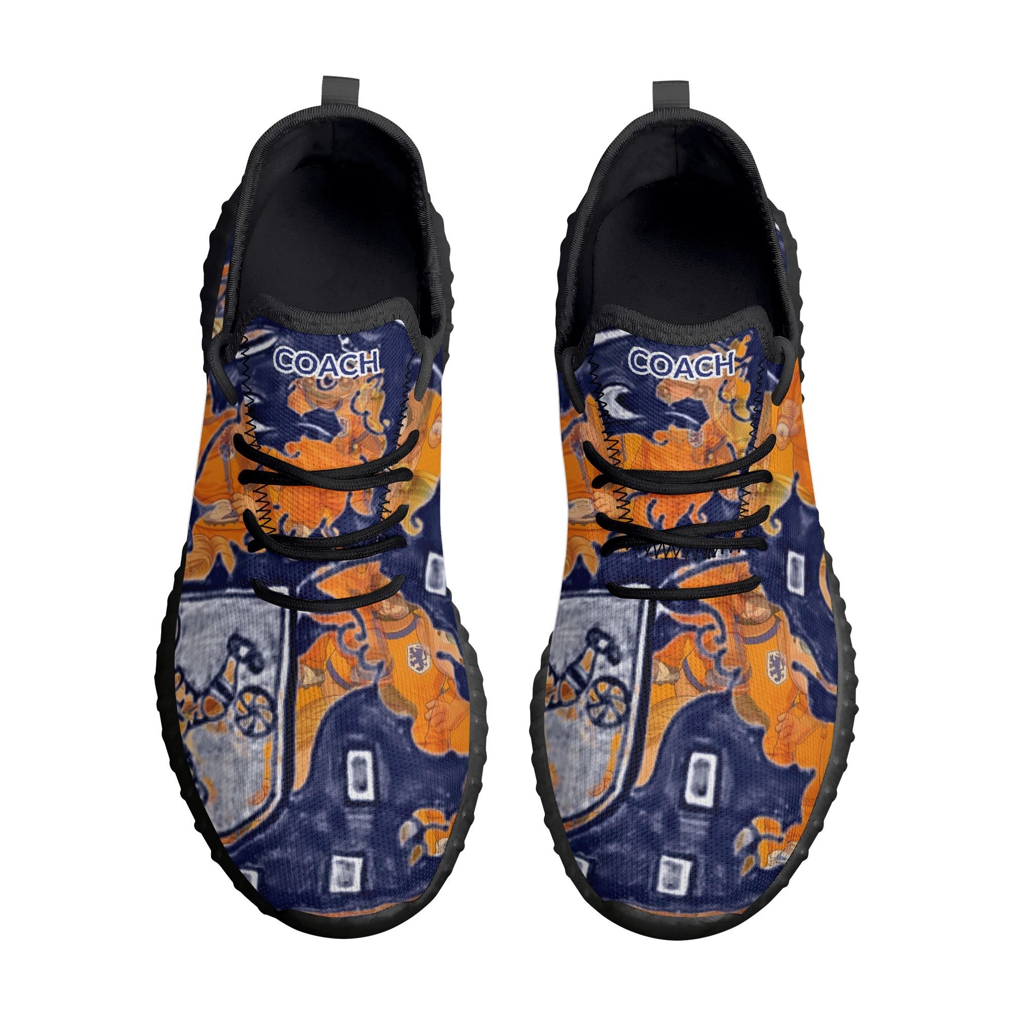 Custom Oranje Sneakers | Old Skool Lion | Koningsdag, Racing & WK 2026