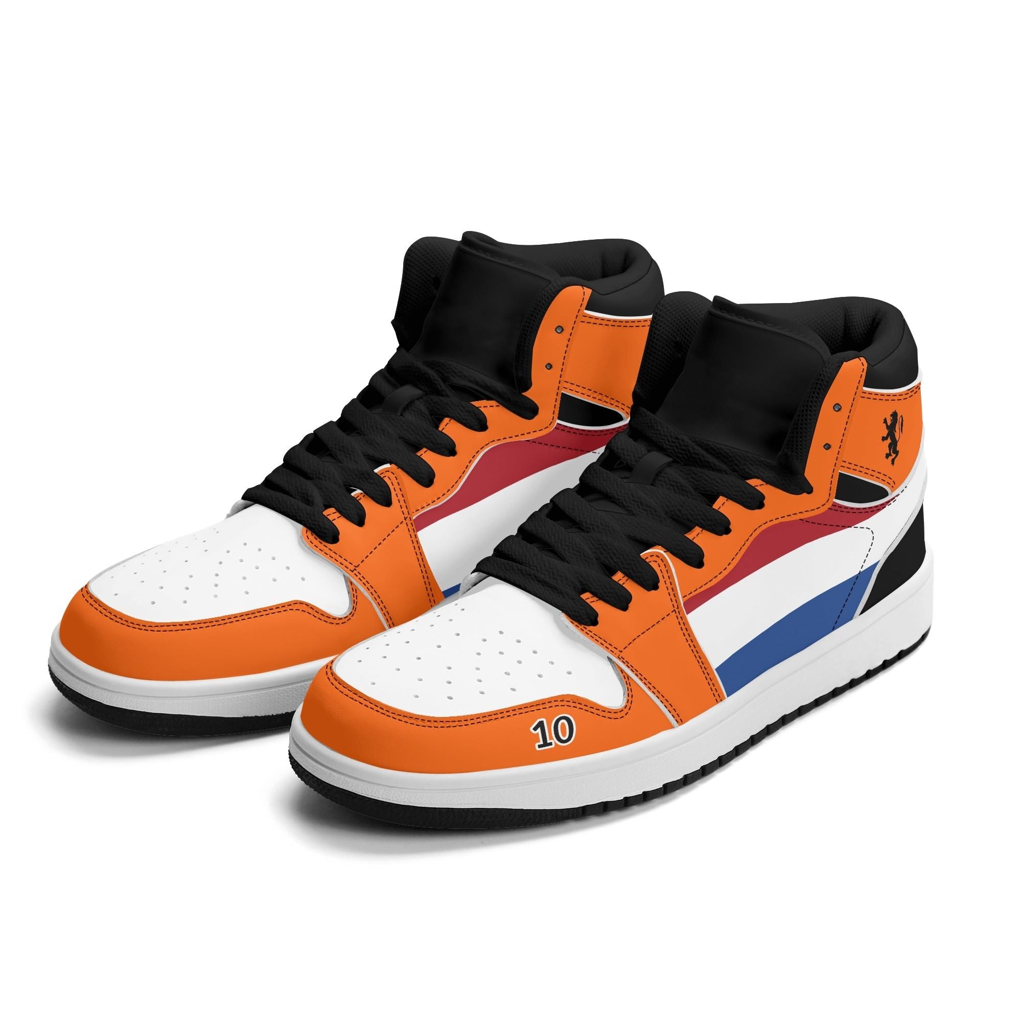 De Stoerste Koningsdag, Racing EK & WK Custom Oranje Sneakers | Dutch Lion Flag 🔥