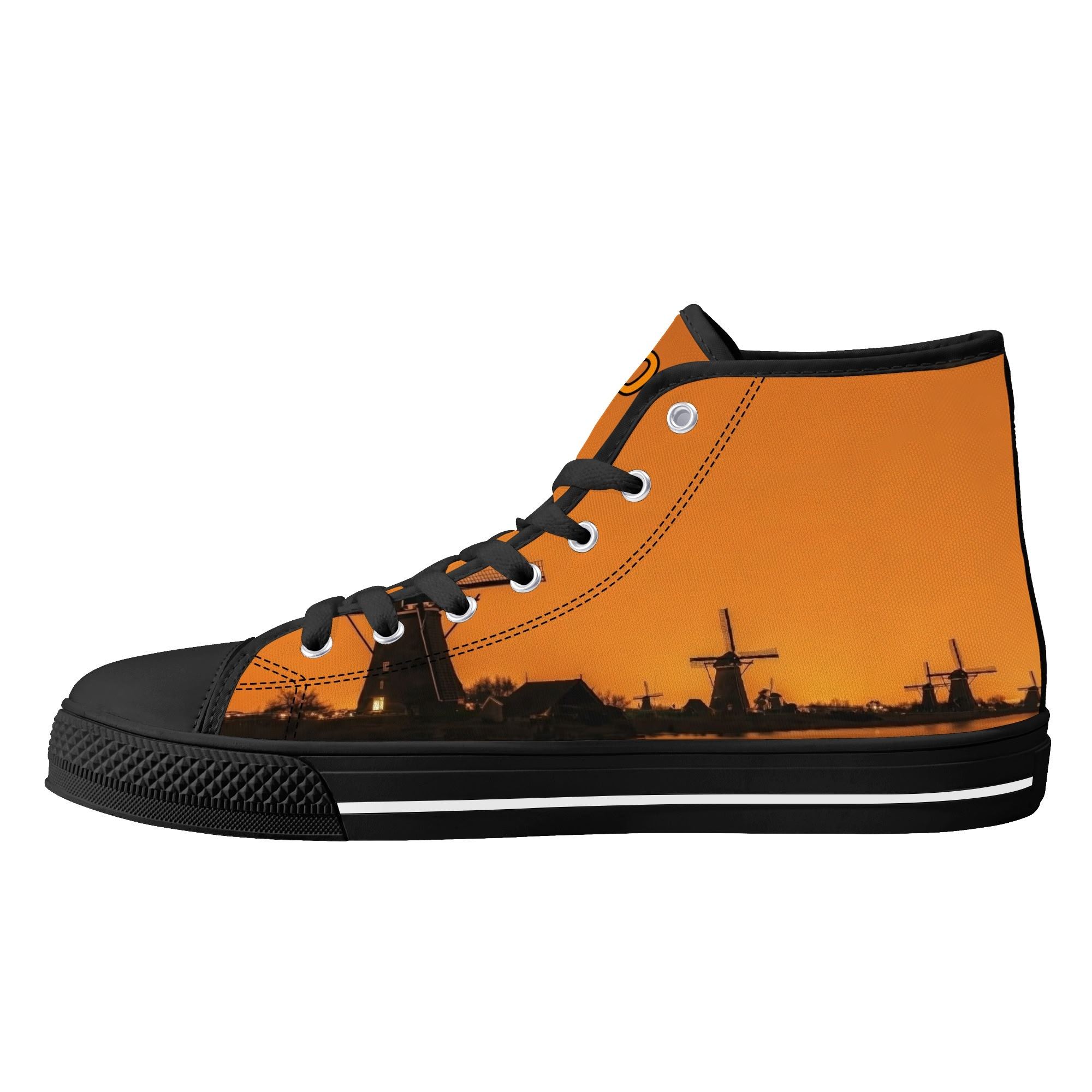 Old Skool Molen Custom Oranje Sneakers | WK, EK, Koningsdag en Racing READY